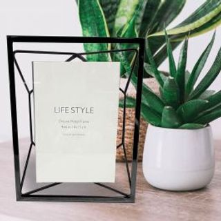 Cornice Callie 10x15cm Metallo Nero 480010727