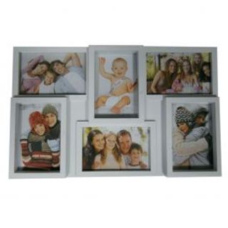 Multifoto In Pvc 44x28 Cm 6 Posti Bianco 480001549