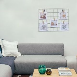 Bacheca Hawaii 5 Posti 28x38cm Metallo Bianco 480009923