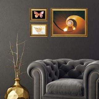 Cornice Beta 21x29,7 Legno Oro 480005828