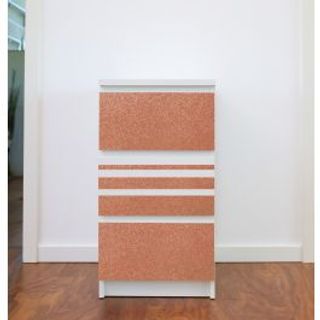 Plastica Adesiva Glitter Copper 45x150 480009388