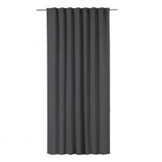 Tenda Polycotton Pharrel Coprente Grigio Luna 140x280 Cm Fettuccia E Passante Nascosto 480009486