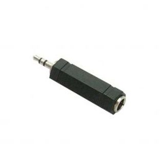 Adattatore Audio Jack Maschio/femmina Nero 420230449