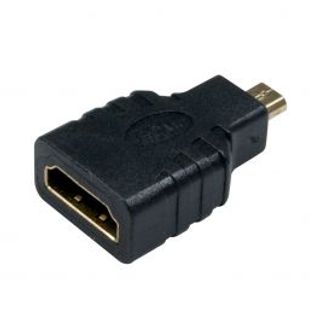 Adattatore Hdmi Femmina Micro Hdmi Maschio Nero Evology 420231010