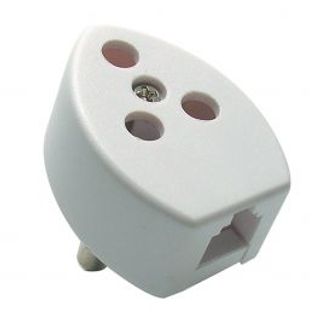Spina/presa Triplare Maschio/femmina + Rj11 Evology 420230971