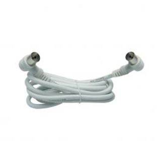 Prolunga Coassiale Gomito Maschio/femmina 5mt Bianco 420002533