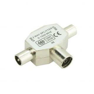 Partitore T 2 Uscite Miscelatore Antenna Tv Digitale Evology 420230523