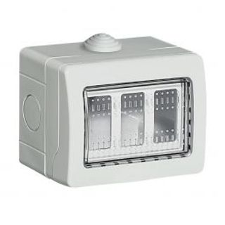 Contenitore Idrobox 3 Posti Ip55 Bianco 420100765