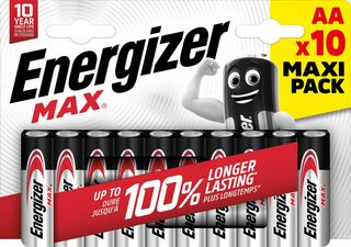 10 Pile Aa Energizer Max 420007234