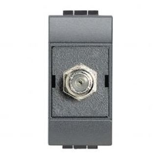 Connettore Tv Femmina Living International Antracite 420992933