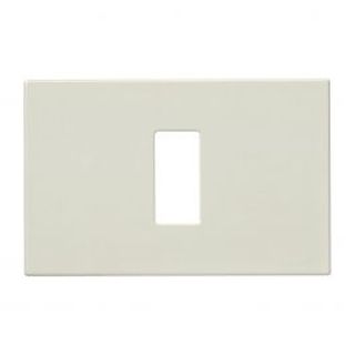 Placca 8000 1 Posto Avorio 420100346