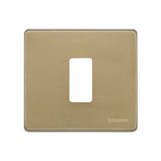 Placca Magic 1 Posto Scatola Tonda Bronzo 420100697