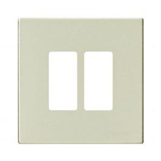 Placca 8000 2 Posti Alluminio 420100332