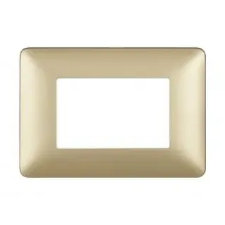 Placca Matix 3 Posti Oro 420100006