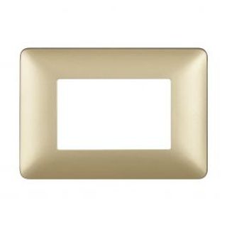 Placca Matix 3 Posti Oro 420100006