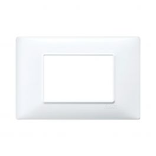 Placca Plana 3 Posti Bianco 420100399