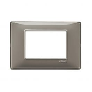 Placca Plana Reflex 3 Posti Cenere 420100406