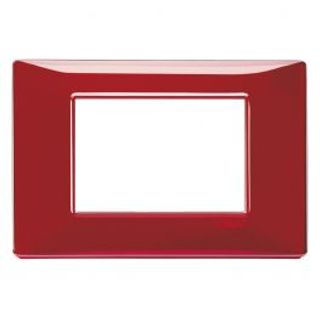 Placca Plana Reflex 3 Posti Rubino 420100417