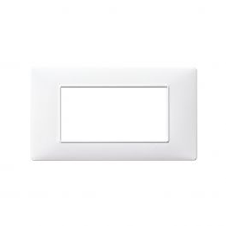Placca Plana 4 Posti Bianco 420100986