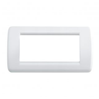 Placca Idea Rondo 4 Posti Bianco 420100955