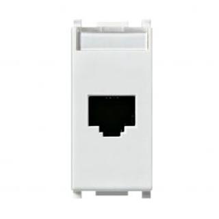 Presa Plana Rj45 Avaya Bianco 420100071