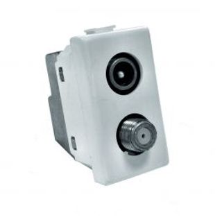 Presa Demix Terminate Iec-f Bianca Matix 420004385