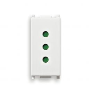Presa Plana 10a Bianco 420100379