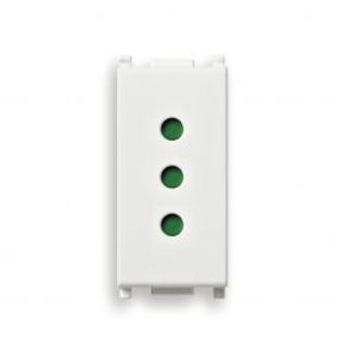 Presa Plana 10a Bianco 420100379