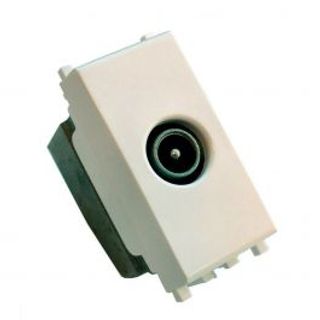 Presa Tv Maschio Diretta Bianca Plana 420004394