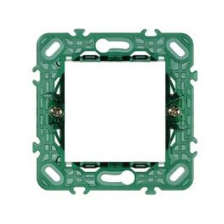 Supporto Per Placca Plana Scatole Rotonde 2 Posti Verde 420100392