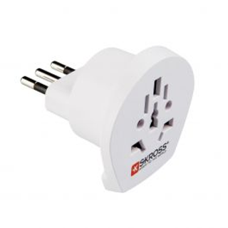 Adattatore Da Viaggio Mondo-italia Spina 10a Bianco 420003069