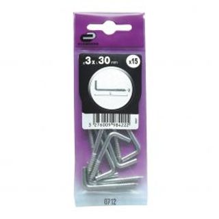 15 Cancano A Vite Acciaio Zincato3x30 410120919