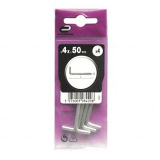 4 Cancano A Vite Acciaio Zincato4x50 410120912