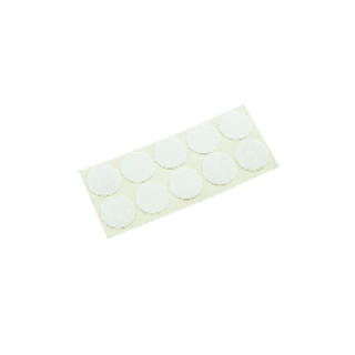 Coprivite Adesivo In Plastica Bianco Diam 13 Mm, 100 Pezzi 410005983