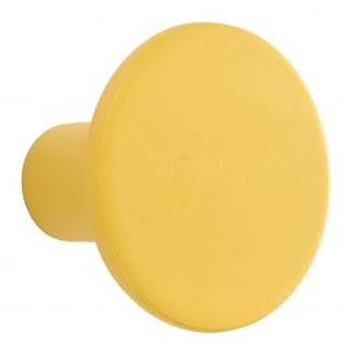 Gancio Appendiabito In Poliresina Rotondo Giallo D8 Cm 410006873