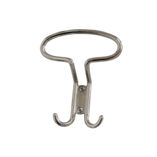 Gancio Appendiabito In Zama Cromato, H12,5x10,5 Cm 410006849