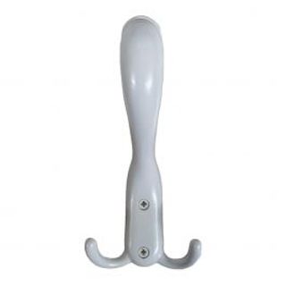 Gancio Appendiabito In Zama Bianco Opaco, H17xl7,5 Cm 410006861
