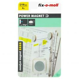 4 Magneti Al Neodimio A Disco D19 H3mm 410007367