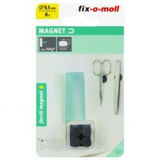 8 Magneti In Ferrite A Disco 9,5mm H4mm 410007364