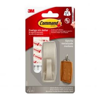 Gancio Adesivo Metallico Command Medio 410007406
