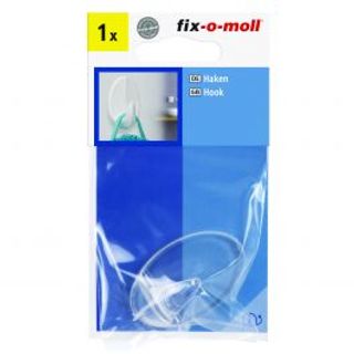 Gancio Adesivo Trasparente Ovale Grande 410007381