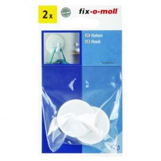 2 Ganci Adesivi Bianchi 34mm 410007372