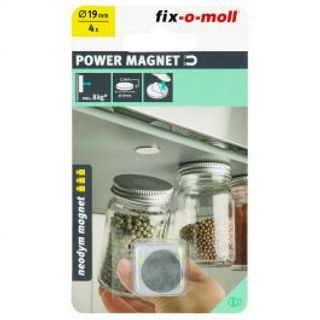 4 Magneti Al Neodimio A Disco D19 H1,5mm 410007366