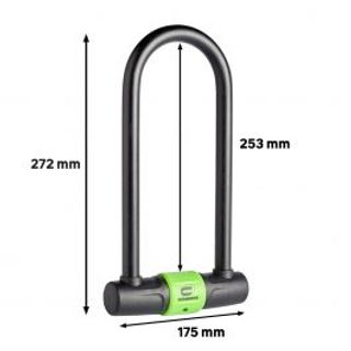 Blocco Moto Arco Lungo 175mm. Acciaio Rivestito 410000419