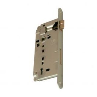 Serratura Patent F22 Interasse 90mm Entrata 45mm Bordo Tondo Acciaio Cromato 410005156