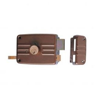 Serratura Destra Applicare Cilindro Fisso Entrata 60 Mm In Ferro Verniciato 410005129