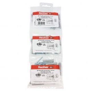 Kit Tasselli Misti 5/6/8 Mm Con Viti Fischer 410130077