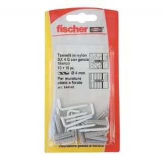 Tassello S D.4 Gancio Bianco 10pz 410004132