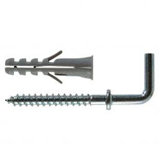 Tasselli Fischer S Diam 6 X 29 Mm Con Gancio Medio, 20 Pezzi 410136029