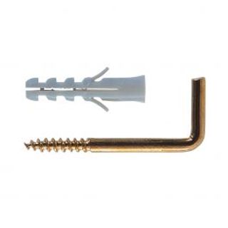 Tasselli Fischer S4g Diam 4 X 20 Mm Con Gancio Corto, 10 Pezzi 410136012